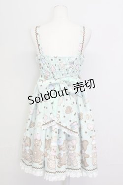 画像2: Angelic Pretty / なかよしジンジャークッキージャンパースカート  ミント T-25-08-06-019-AP-OP-SA-ZI