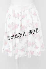 LODISPOTTO / 花柄スカート  ピンク T-25-08-09-027-LO-SK-AS-ZT