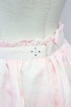 画像3: LODISPOTTO / チェックチュールスカート  ピンク T-25-08-09-029-LO-SK-AS-ZT