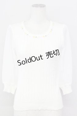 画像1: LODISPOTTO / ビジュートップス  オフ T-25-08-09-005-LO-TO-AS-ZT492