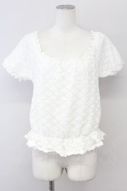 画像1: LODISPOTTO / オフショルトップス  白 T-25-08-09-007-LO-BL-AS-ZT