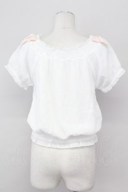 画像2: LODISPOTTO / オフショルトップス  黒ｘ白 T-25-08-09-010-LO-BL-AS-ZT