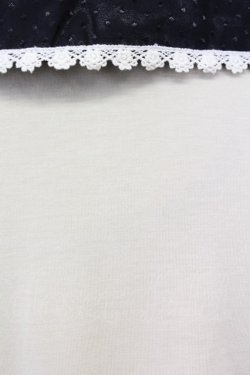 画像6: axes femme / リボンプルオーバー  オフｘ黒 T-25-08-09-013-AX-TO-HR-ZT492