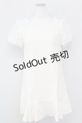 LODISPOTTO / チュール袖ワンピース  ピンク T-25-08-09-019-LO-OP-AS-ZT
