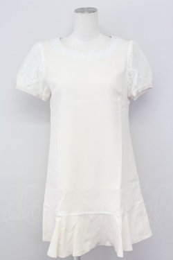 画像1: LODISPOTTO / チュール袖ワンピース  ピンク T-25-08-09-019-LO-OP-AS-ZT