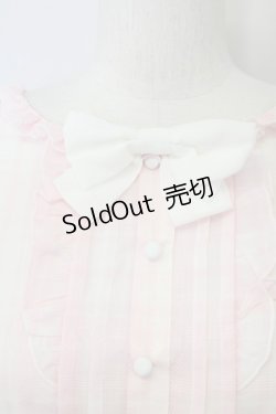 画像4: LODISPOTTO / チェックシフォンワンピース  ピンク T-25-08-09-020-LO-OP-AS-ZT