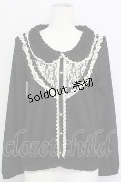 画像1: axes femme / トップス  黒 T-25-08-10-001-AX-TO-AS-ZS