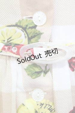 画像4: MILK /フルーチェワンピース  ベージュ T-25-08-10-018-ML-OP-ET-ZI