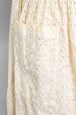 画像3: Jane Marple Dans Le Salon /Flower laceマリンカラードレス M イエロー T-25-08-10-019-JM-OP-SZ-ZT
