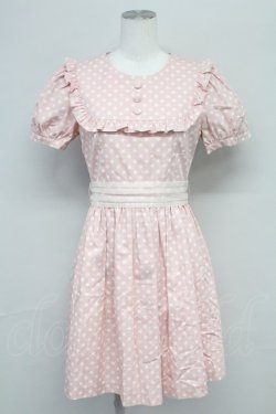 画像1: MILK /バブルDotワンピース  ピンク T-25-08-10-021-ML-OP-AS-ZT