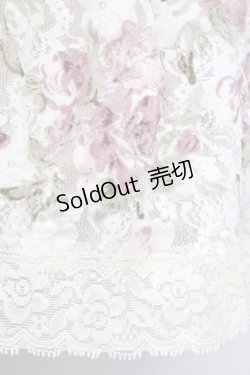 画像3: axes femme / 花柄レースチュニック  オフ T-25-08-10-023-AX-OP-HR-ZS