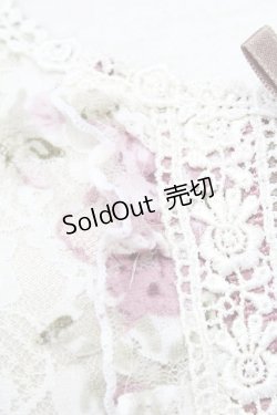 画像6: axes femme / 花柄レースチュニック  オフ T-25-08-10-023-AX-OP-HR-ZS