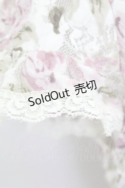 画像7: axes femme / 花柄レースチュニック  オフ T-25-08-10-023-AX-OP-HR-ZS