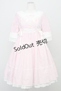 画像1: BABY,THE STARS SHINE BRIGHT / シャーメインワンピース  ピンク T-25-08-10-025-BA-SK-AS-ZT