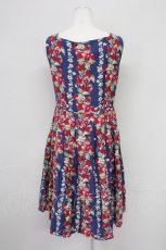 画像2: Jane Marple / Strawberry Topiaryドレス  ブルー T-25-08-10-031-JM-OP-AS-ZT350 (2)