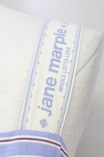 画像4: Jane Marple /Marine Stripe　scallop EMB dress  ブルー T-25-08-10-033-JM-OP-ET-ZT350 (4)