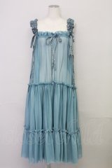 Candy Stripper / MISSING YOU SUSPENDER TULLEスカート  グリーン T-25-08-10-034-PU-SK-AS-ZT