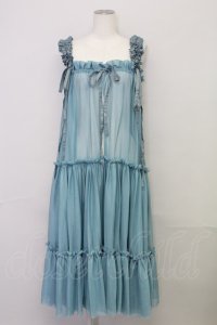 Candy Stripper / MISSING YOU SUSPENDER TULLEスカート  グリーン T-25-08-10-034-PU-SK-AS-ZS