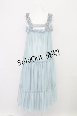 画像2: Candy Stripper / MISSING YOU SUSPENDER TULLEスカート  グリーン T-25-08-10-034-PU-SK-AS-ZS