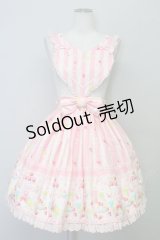 Angelic Pretty / ＳＫStrawberry Parlourスカート  ピンク T-25-08-10-038-AP-SK-AS-ZT077