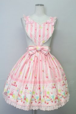 画像1: Angelic Pretty / ＳＫStrawberry Parlourスカート  ピンク T-25-08-10-038-AP-SK-AS-ZT