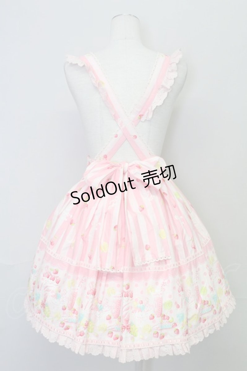 画像2: Angelic Pretty / ＳＫStrawberry Parlourスカート  ピンク T-25-08-10-038-AP-SK-AS-ZT077 (2)