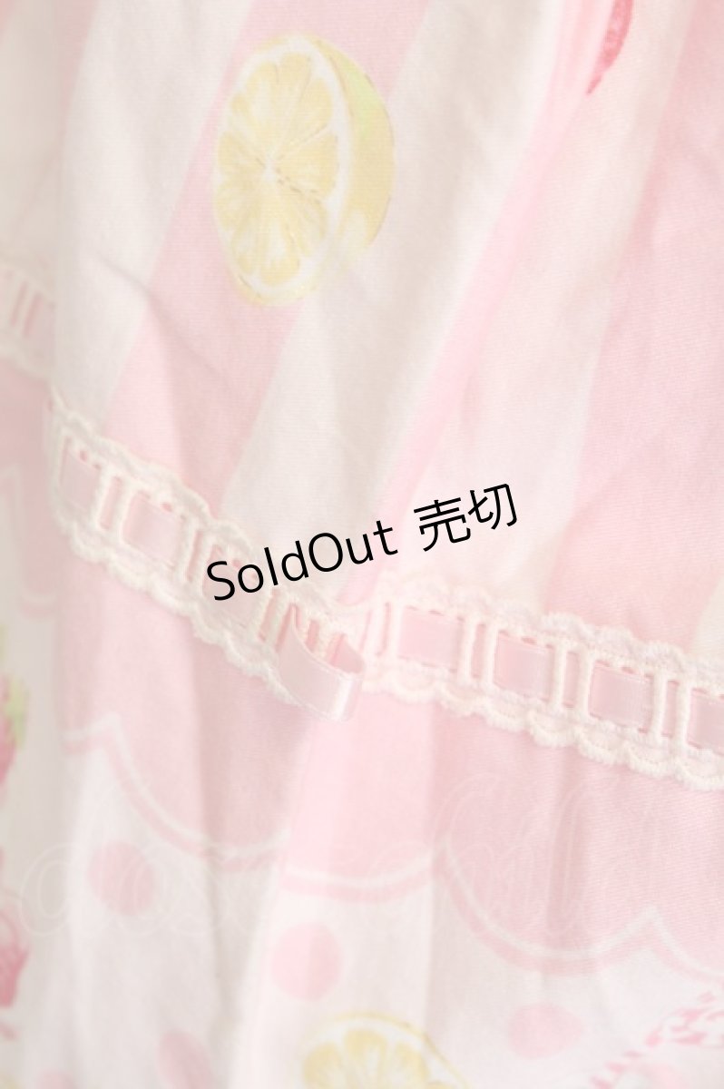 画像8: Angelic Pretty / ＳＫStrawberry Parlourスカート  ピンク T-25-08-10-038-AP-SK-AS-ZT077 (8)