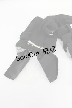 画像3: metamorphose / シフォンヘッドドレス  黒ｘ白 T-25-08-10-040-ME-AC-AS-ZS