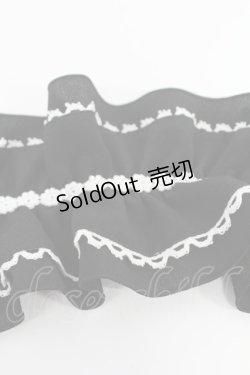 画像5: metamorphose / シフォンヘッドドレス  黒ｘ白 T-25-08-10-040-ME-AC-AS-ZS