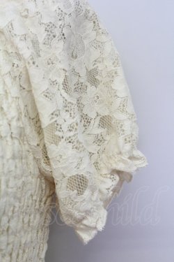 画像5: axes femme / 総レースフェミニンチュニック  キナリ T-25-08-10-009-AX-OP-HR-ZS