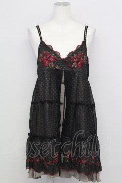 画像1: axes femme / トップス  黒 T-25-08-10-002-AX-TO-AS-ZT