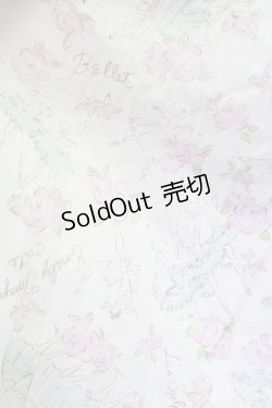 画像5: Emily Temple cute / バレリーナローズノースリーブワンピース  オフ T-25-08-10-010-ET-OP-ET-ZT0921F