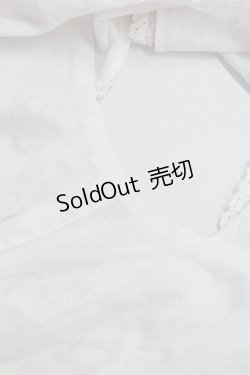 画像7: Emily Temple cute / バレリーナローズノースリーブワンピース  オフ T-25-08-10-010-ET-OP-ET-ZT0921F