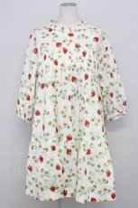 画像1: Jane Marple /Fortune gardenチュニックドレス M オフ T-25-08-10-014-JM-OP-SZ-ZT349 (1)