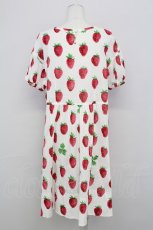 画像2: Jane Marple /Strawberry field　sheer dress - オフ T-25-08-10-016-JM-OP-ET-ZT349 (2)