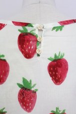 画像3: Jane Marple /Strawberry field　sheer dress - オフ T-25-08-10-016-JM-OP-ET-ZT349 (3)