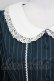 画像4: axes femme POETIQUE / レース襟ストライプ長袖ワンピース  グリーンＸ白 T-25-08-12-023-AX-OP-SA-ZT (4)