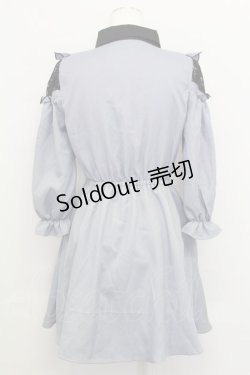 画像2: LOLITAその他(お買取対象外) / レース切り替えワンピース M ブルーグレー T-25-08-12-024-LO-OP-SA-ZI