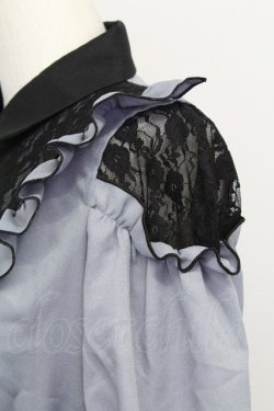 画像3: LOLITAその他(お買取対象外) / レース切り替えワンピース M ブルーグレー T-25-08-12-024-LO-OP-SA-ZT