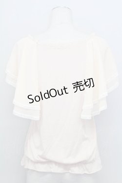画像2: axes femme / シフォン袖トップス  ピンク T-25-08-12-004-AX-TO-SA-ZI