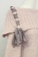 画像3: axes femme / パール&レースアップフェザーニット M ピンク T-25-08-12-008-AX-TO-SA-ZT (3)