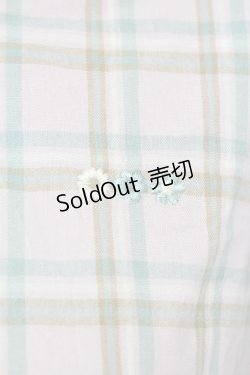 画像3: F i.n.t / フード付きビッグチェックシャツ  ラベンダー×ブルー T-25-08-12-010-CA-BL-SA-ZI