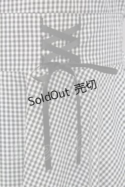 画像3: LIZ LISA / ギンガムチェックワンピース  黒Ｘ白 T-25-08-16-024-LO-OP-SA-ZI