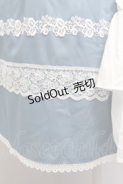 画像3: Chalmiere / シュエットワンピース M ブルー T-25-08-16-027-LO-OP-SA-ZI