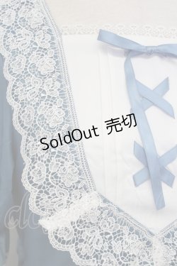 画像4: Chalmiere / シュエットワンピース M ブルー T-25-08-16-027-LO-OP-SA-ZI