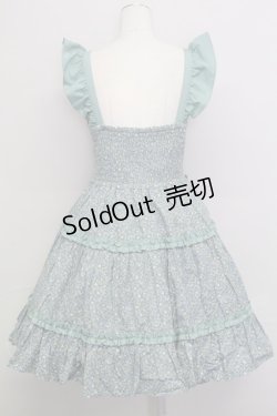 画像2: axes femme kawaii / ハミングフローラジャンスカ  グリーン T-25-08-16-028-AX-OP-SA-ZI