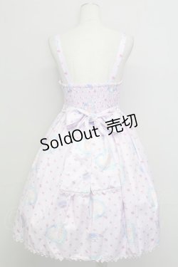 画像2: Chalmiere / ハッピードリームキティジャンパースカート  ピンク T-25-08-16-029-LO-OP-SA-ZH