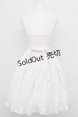 画像2: axes femme kawaii / コットンレースジャンスカ  ピンク T-25-08-16-030-AX-OP-SA-ZI