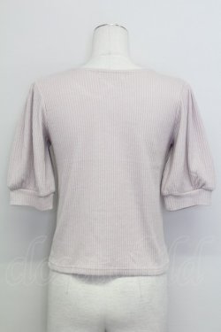 画像2: Ank Rouge / ミニローズ半袖ニットトップス  ピンク T-25-08-16-004-CA-TO-SA-ZT
