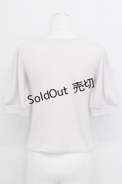 画像2: Ank Rouge / ミニローズ半袖ニットトップス  ピンク T-25-08-16-004-CA-TO-SA-ZI
